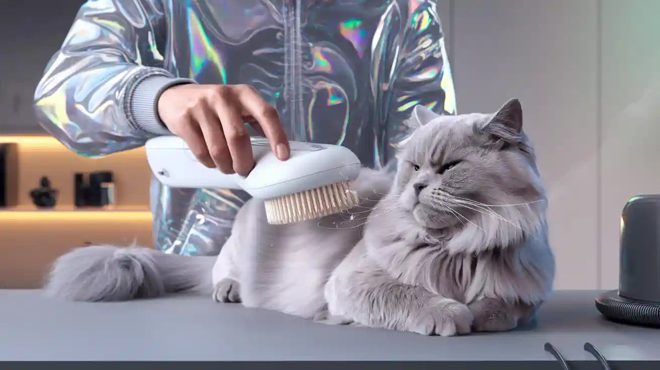 Why a Self-cleaning Cat Brush Makes Life Easier