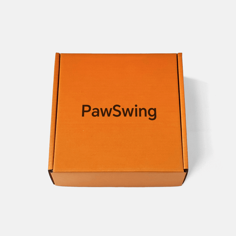 PawSwing Auto Cat Box & Feeder Set 2025 with PawTray™ Mat