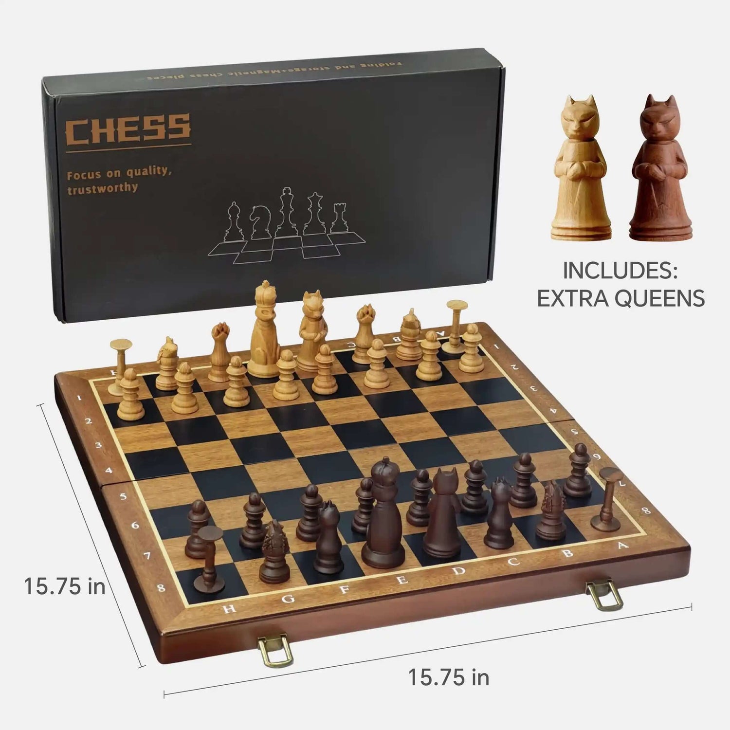 PawSwing Catstle Handmade Cat Chess Gift