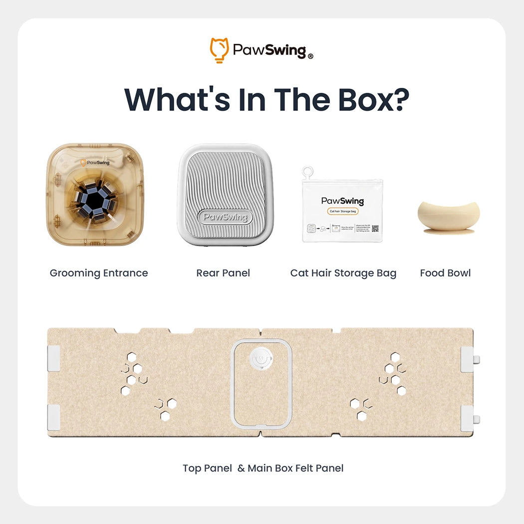 PawSwing Neo Self Grooming Cat House