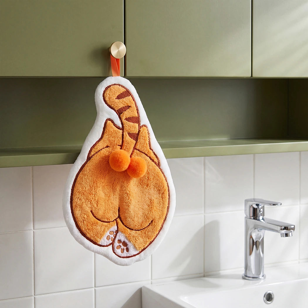 Cat Booty Towel
