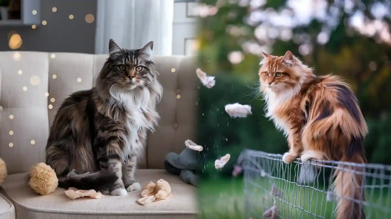 3 Key Differences in Outdoor vs Indoor Cats Shedding