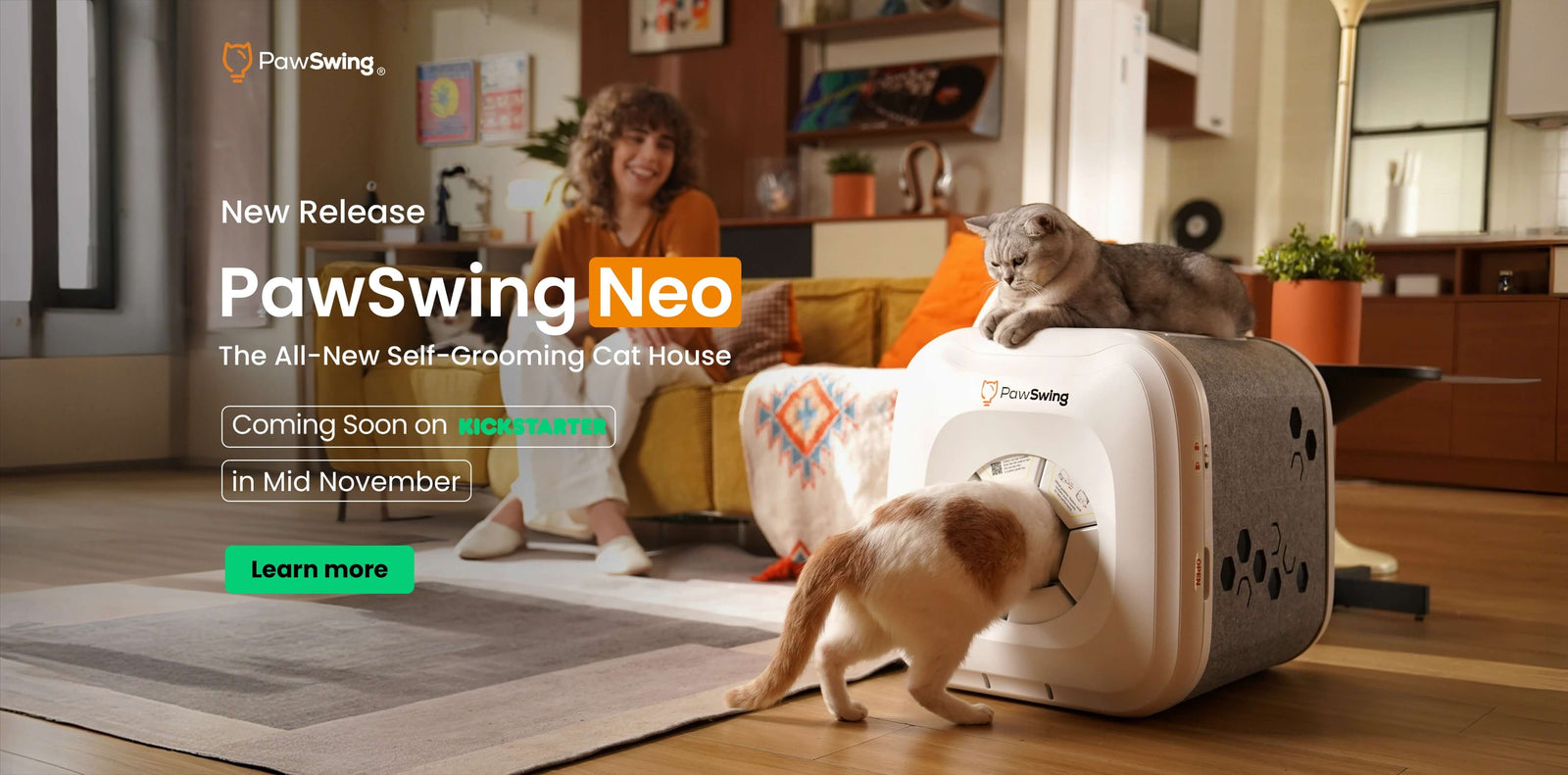 How to secure the PawSwing Neo pre-sale discount with a deposit easily
