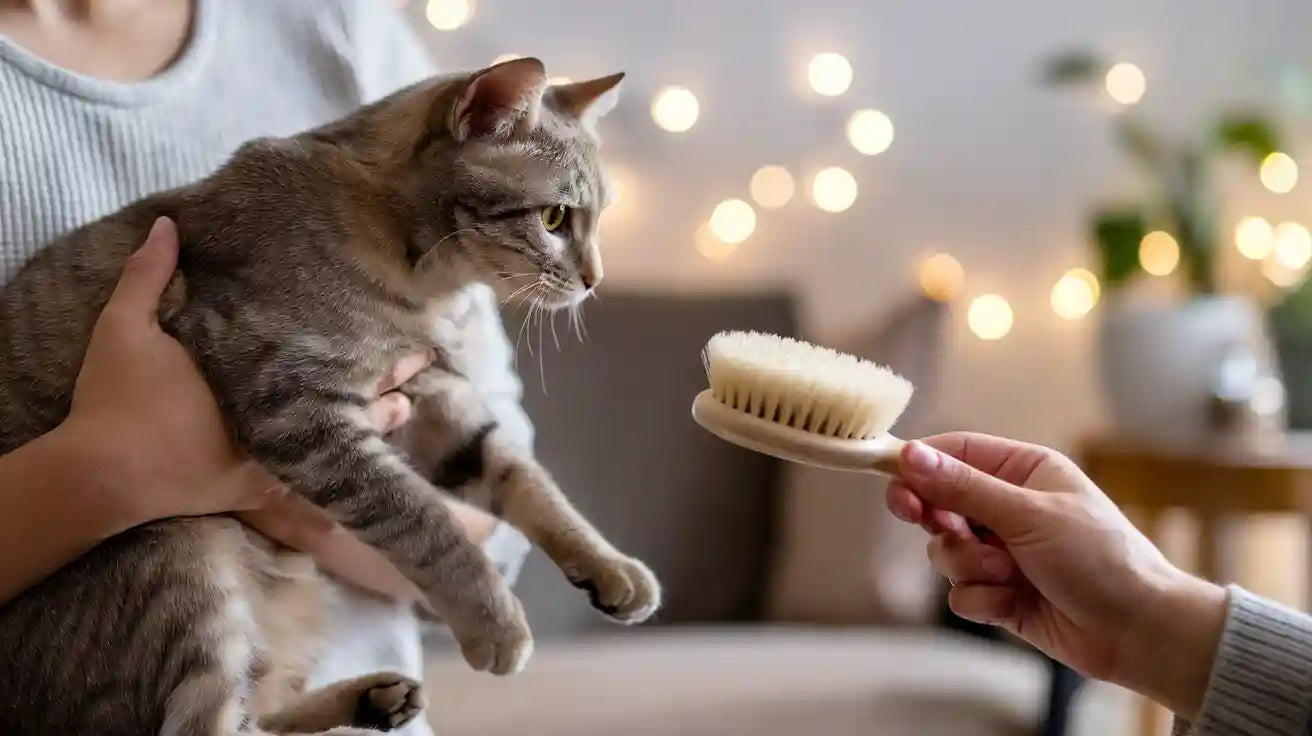 Step-by-Step Guide to Introduce a Brush to a Cat