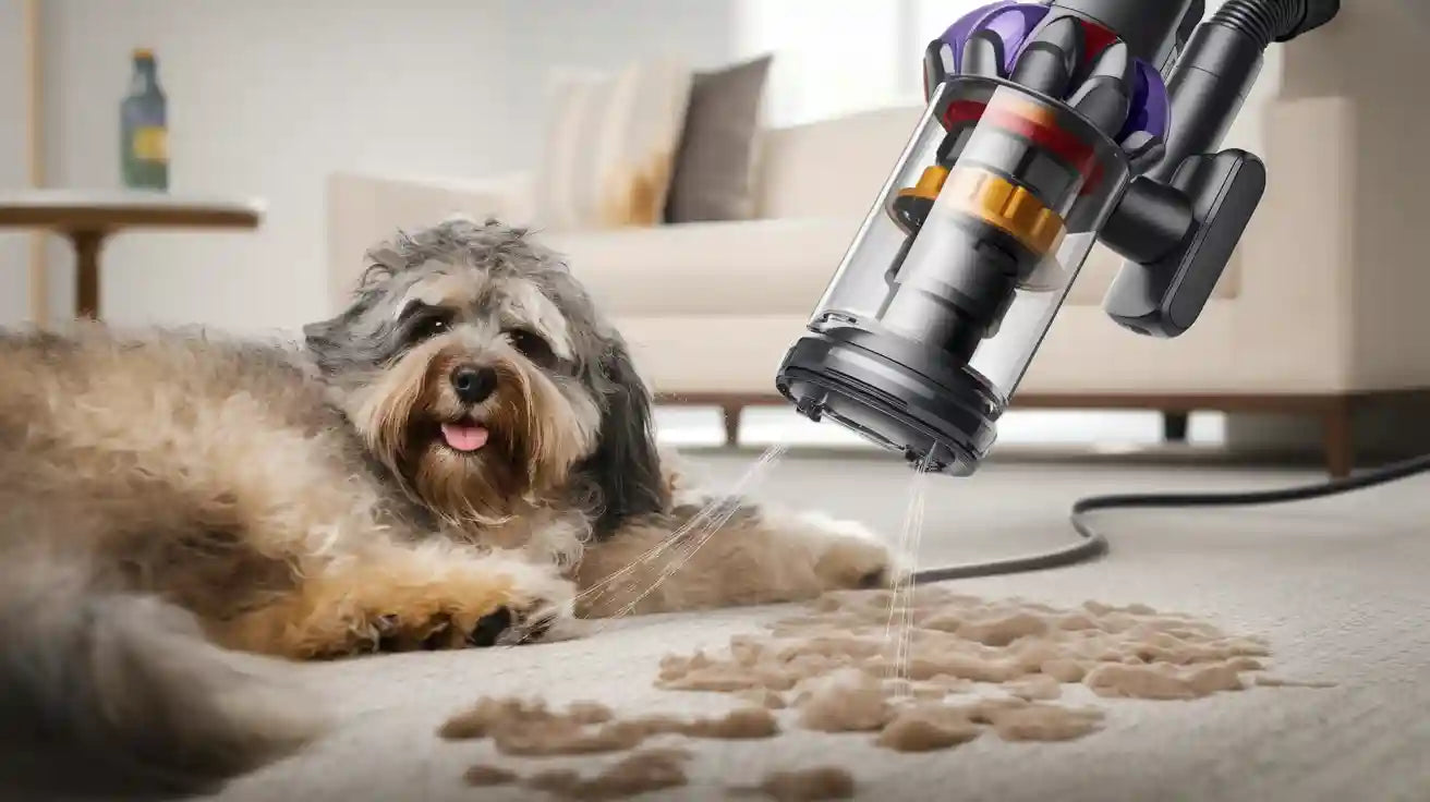 Vacuum Grooming Kits Always Win on Fur Capture
