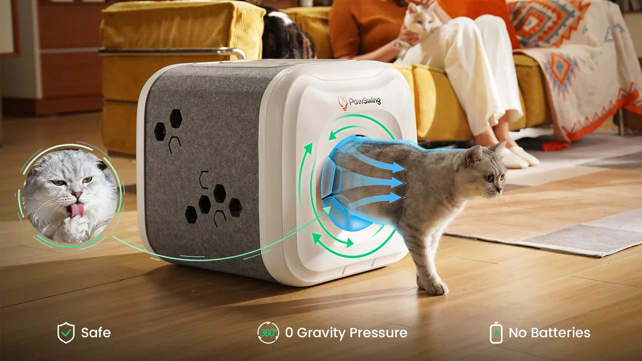 Step by Step Guide to Using the PawSwing Neo Self Grooming Cat House