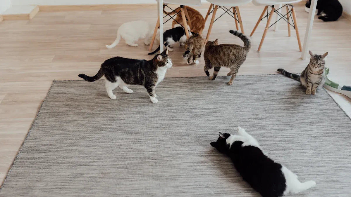 Best Self-Grooming Cat Houses for Multi-Cat Homes Reviewed for PawSwing Neo vs Pro