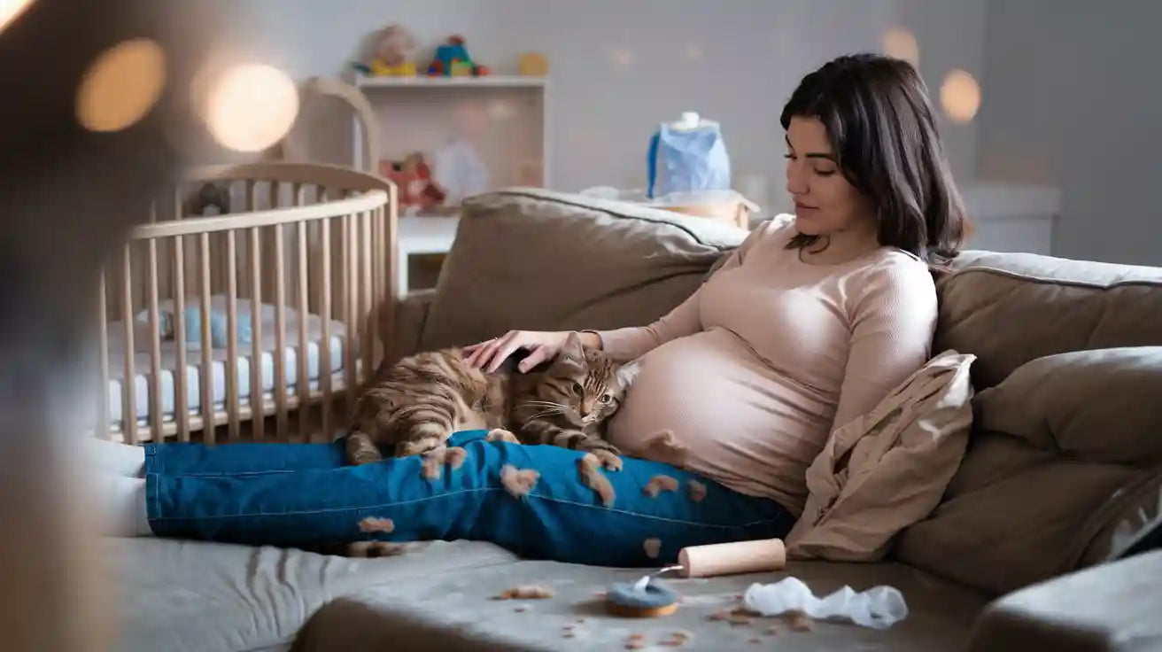 Expectant Owners Guide to Cat Shedding and Safety