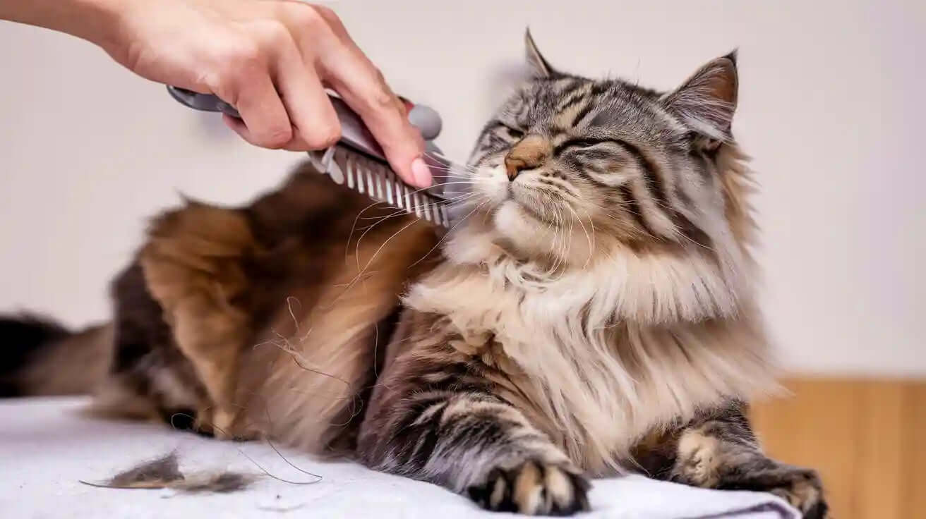 Pawswing Reduces Shedding for a Shinier Cat Coat
