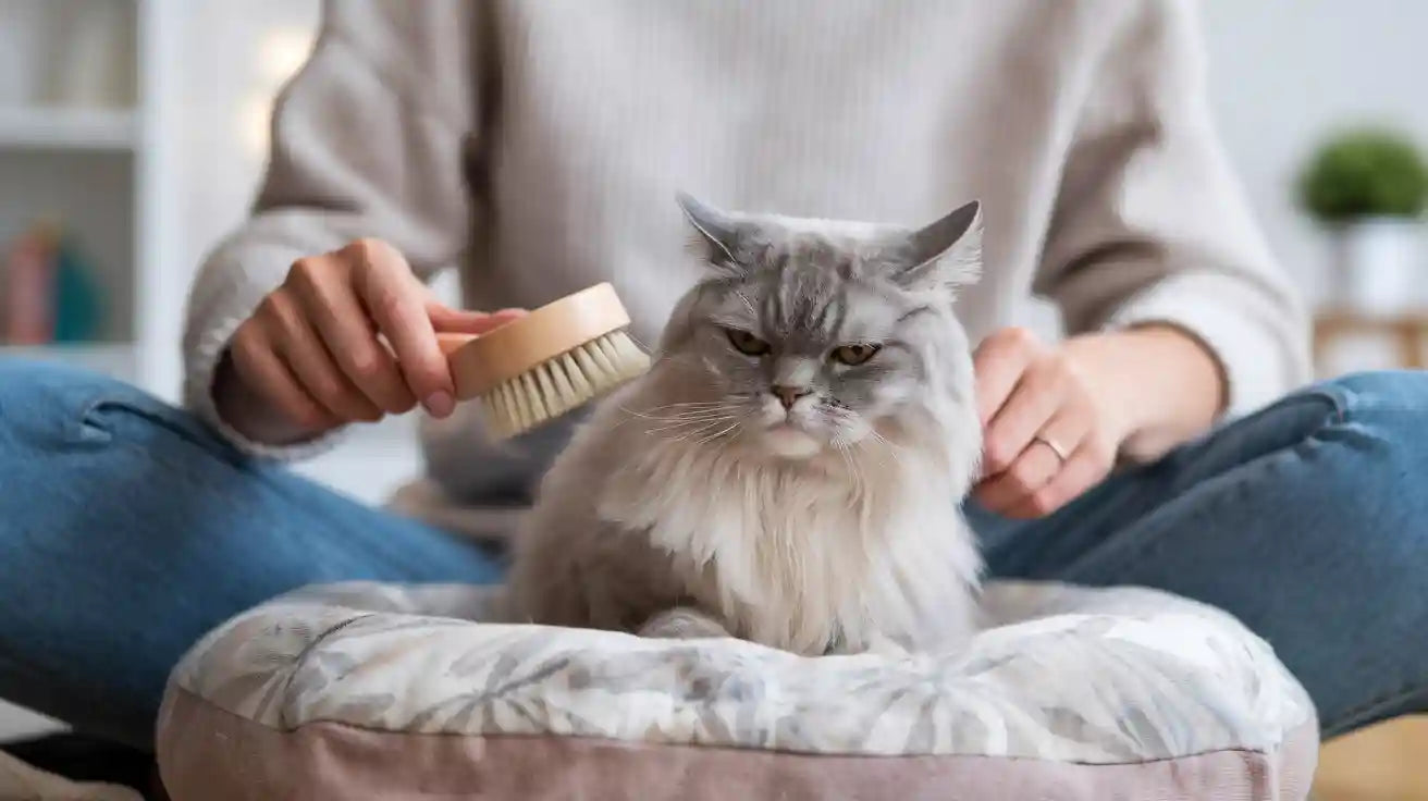 Grooming for Nervous Cats Made Easy