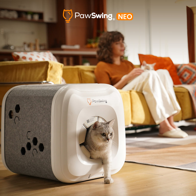 PawSwing Neo - Self Grooming Cat House 1 E673eca8 91b6 4335 A4c3 C3fee88b105c