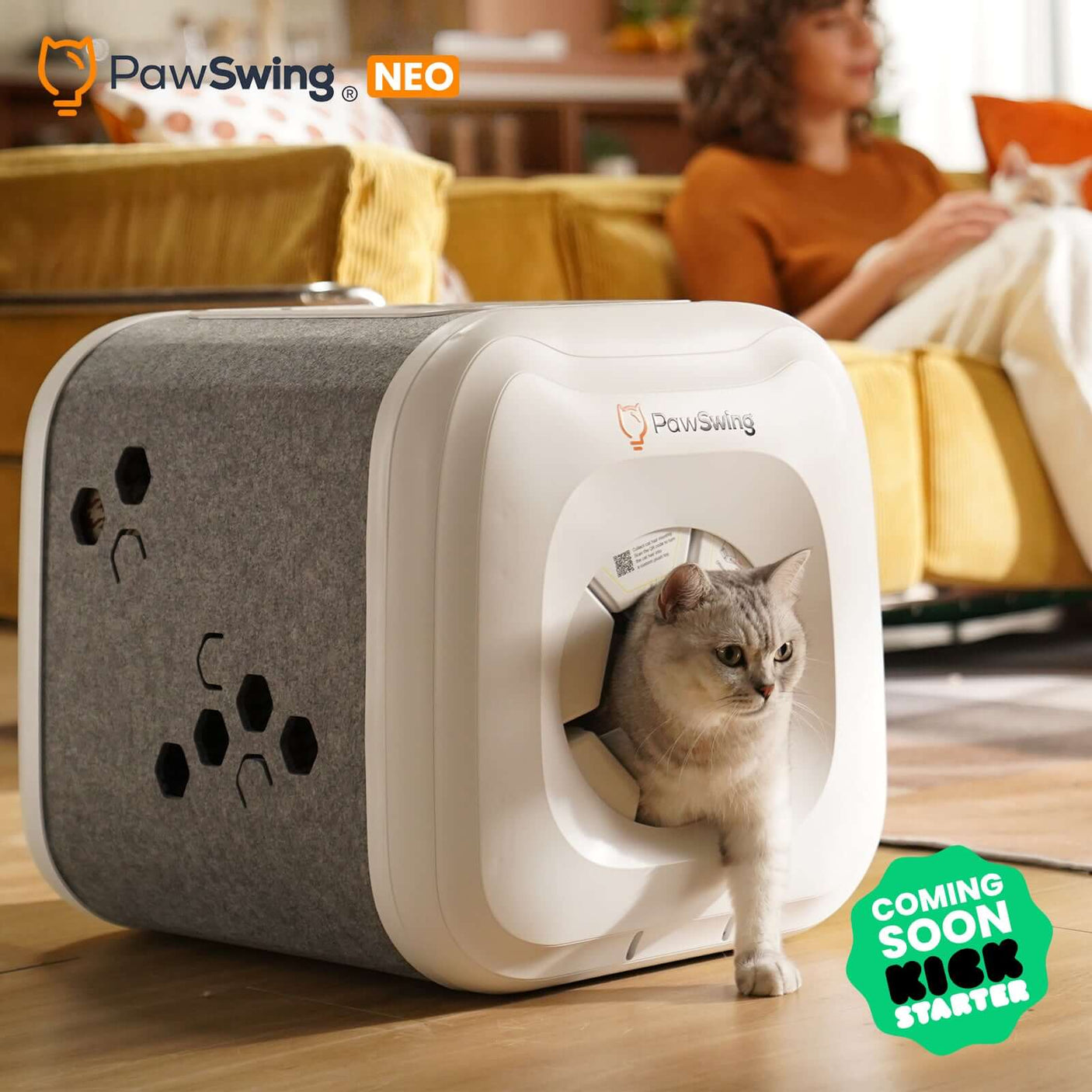 PawSwing Neo Self Grooming Cat House - Deposit Reservation