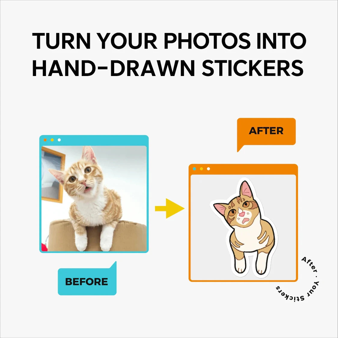 PawSwing® Cat Stickers
