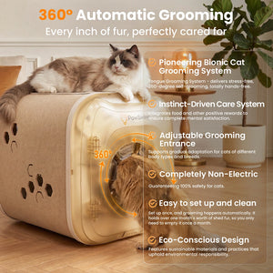 PawSwing Neo Self Grooming Cat House