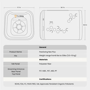 PawSwing Neo Plus (Large Cat) - Pre-Order